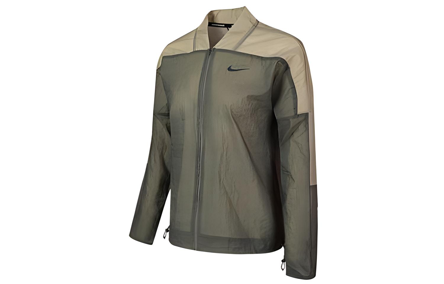 Женская куртка Nike (зеленая) — фото 3