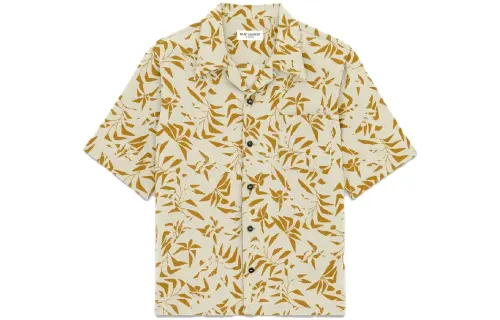 SAINT LAURENT All Over Print Hawaiian Shirt