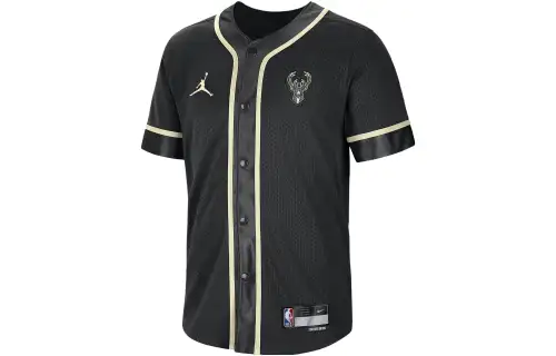 Jordan Shirts Men's Black V Neck Moderate Shirt