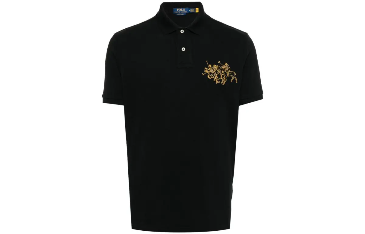 Polo Ralph Lauren Logo-Embroidered Straight Hem Polo Shirt