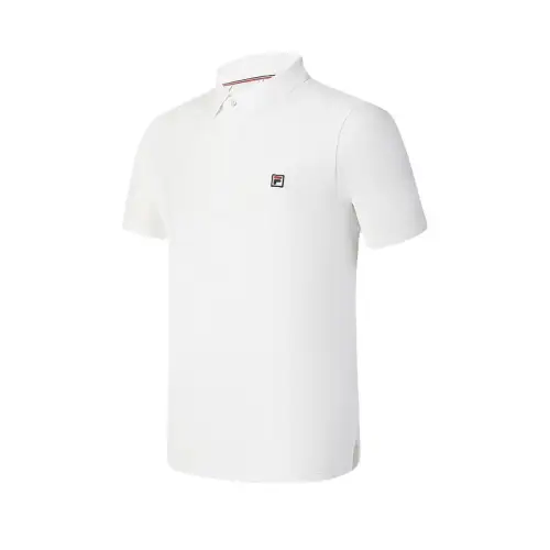FILA Tennis Polo Shirt Men's Jade White WT