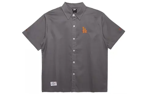 New Era Shirts Men's Gray Moderate Other