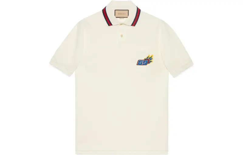 GUCCI SS24 Polo Shirt Men's White