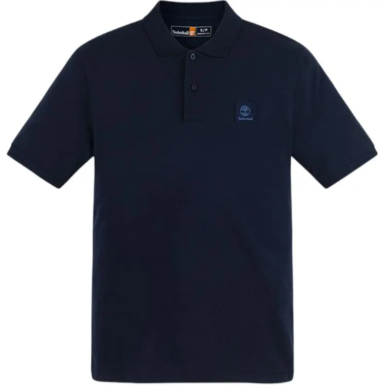 Timberland SS25 Polo Shirt Men's Dark Sapphire