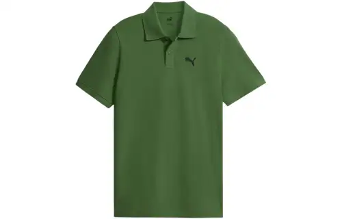 PUMA Polo Shirt Men's Grass Green