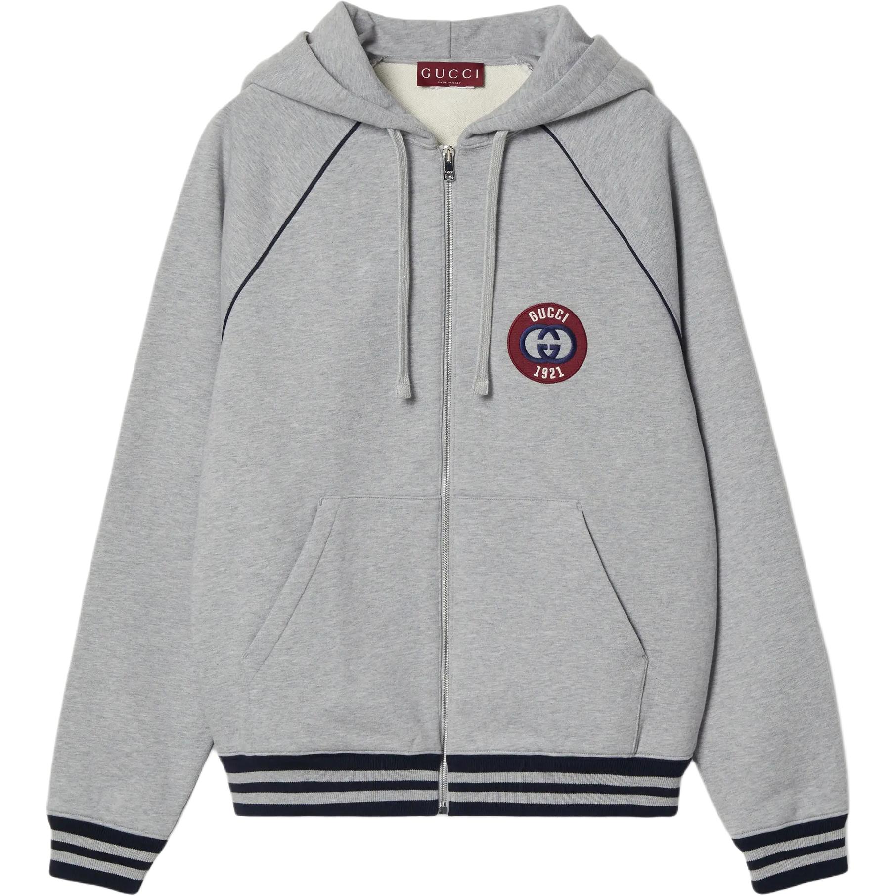 GUCCI FW24 Sweatshirt Men's Gray