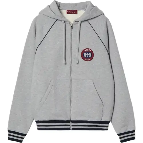 GUCCI FW24 Sweatshirt Men's Gray