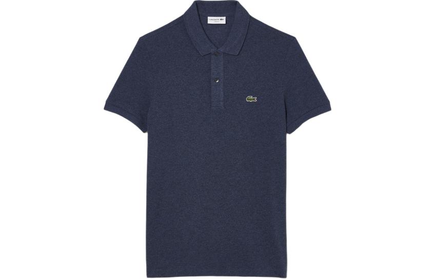 Мужское поло LACOSTE Classic (темно-синее)