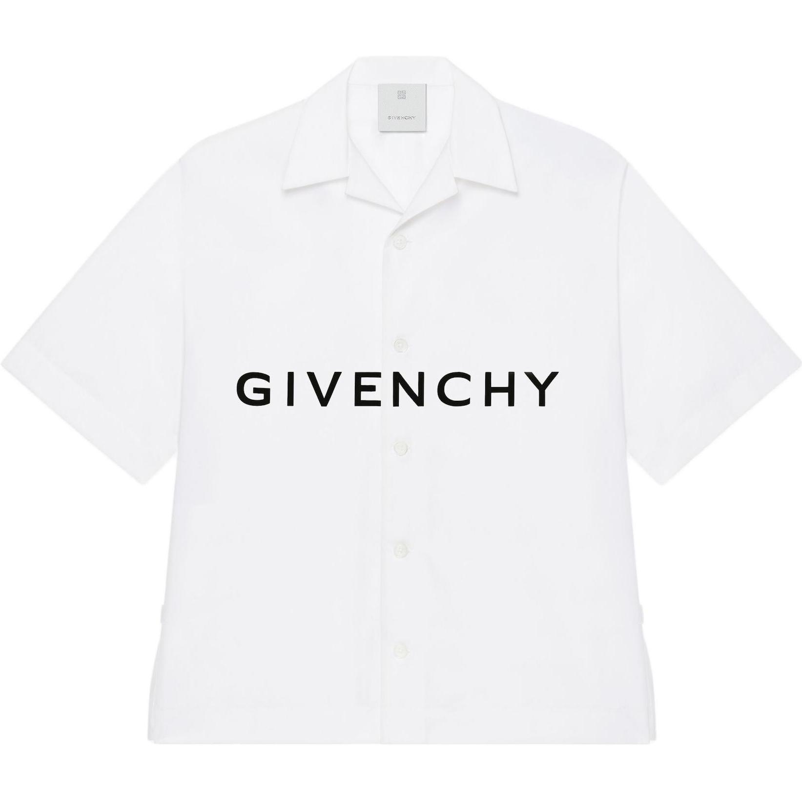 Мужская рубашка Givenchy BM60T51YC8-116 (белая)