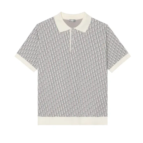 DIOR S24 Polo Shirts Men's Blue