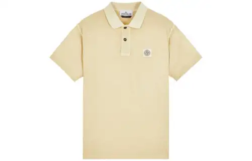 STONE ISLAND Polo Shirt Men's Linen