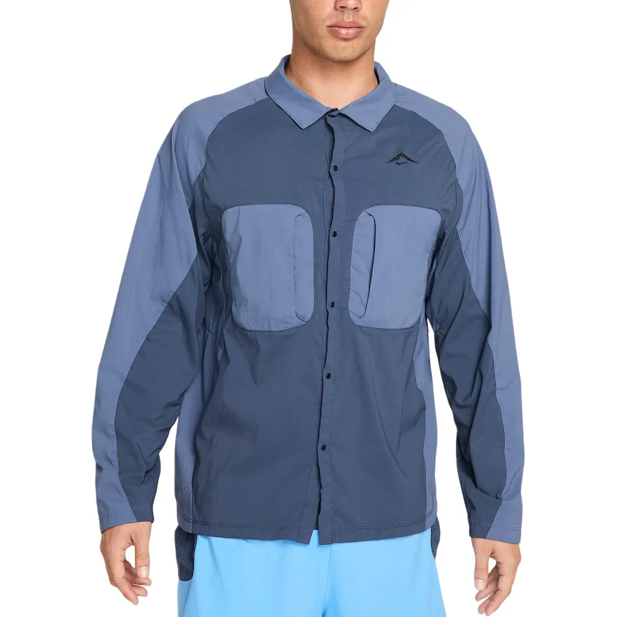 Nike Trail Shirt Men's Thunder Blue/Diffusion Blue/Black