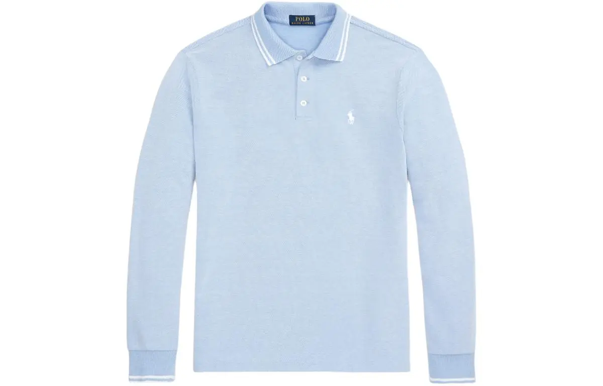 Polo Ralph Lauren Polo Shirt Custom Slim Fit Men's Blue