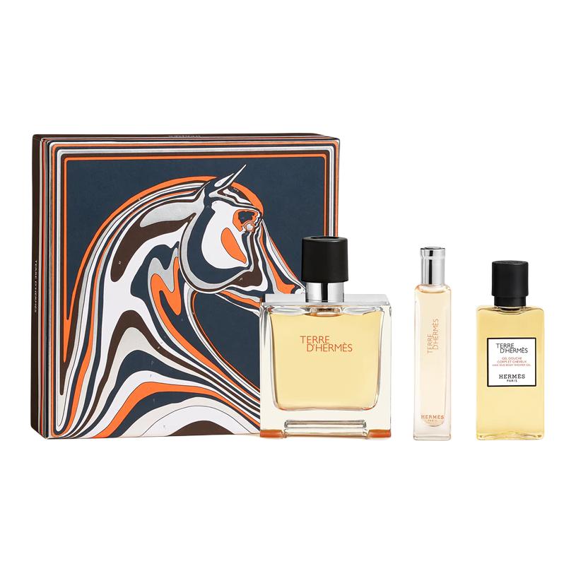 HERMES Fragrance Woody Fragrance Sets Eau De Toilette 75ml+15ml+40ml