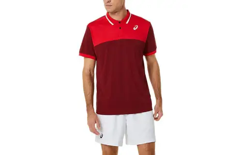 Asics COURT POLO SHIRT Polo Shirt Men's Red