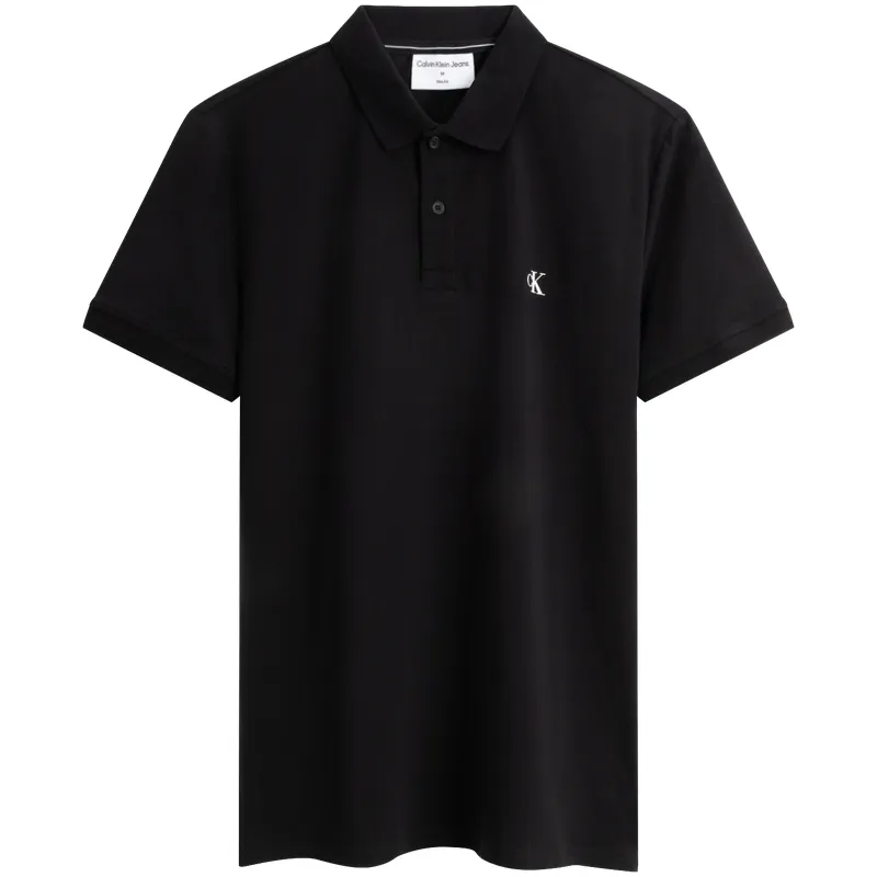 Calvin Klein Polo Shirts Men's Polo Collar Moderate Straight Fit