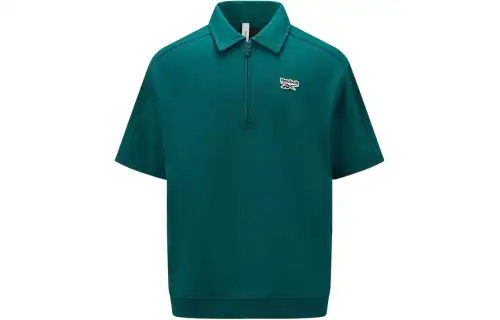 Reebok Polo Shirt Unisex Sapphire Green