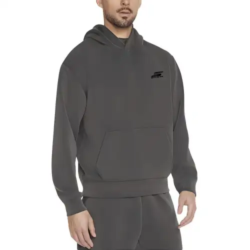Skechers Skech Cloud Elevate Hoodie Sweatshirt Men's Charcoal Gray