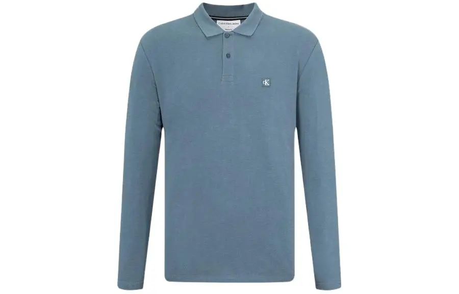 CALVIN KLEIN Polo Shirt Men's Blue