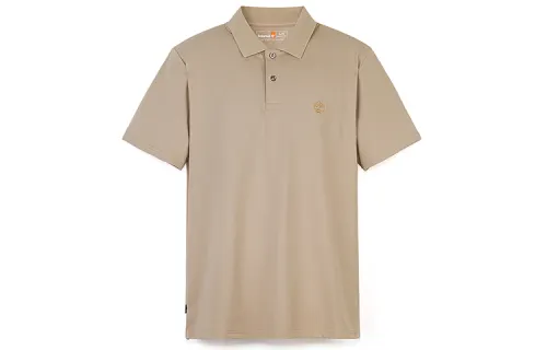 Timberland Polo Shirt Men's Light Mud
