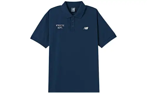 New Balance Polo Shirt Men's Navy Blue