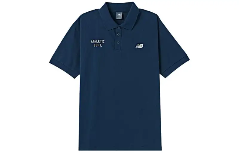 New Balance Polo Shirt Men's Navy Blue