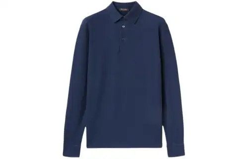 Loro Piana Long Sleeved Polo Shirt