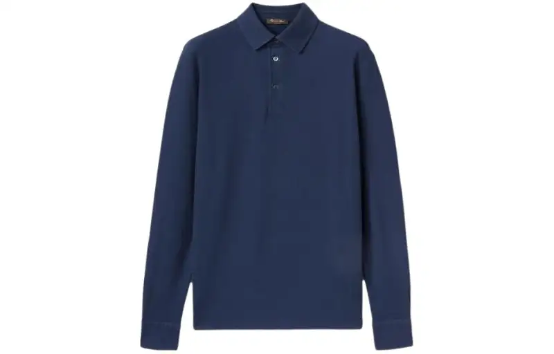 Loro Piana Long Sleeved Polo Shirt