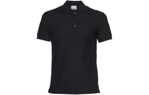 Burberry Logo Embroidered Short-Sleeved Polo Shirt