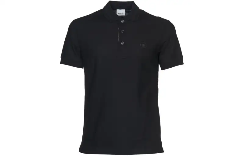 Burberry Logo Embroidered Short-Sleeved Polo Shirt