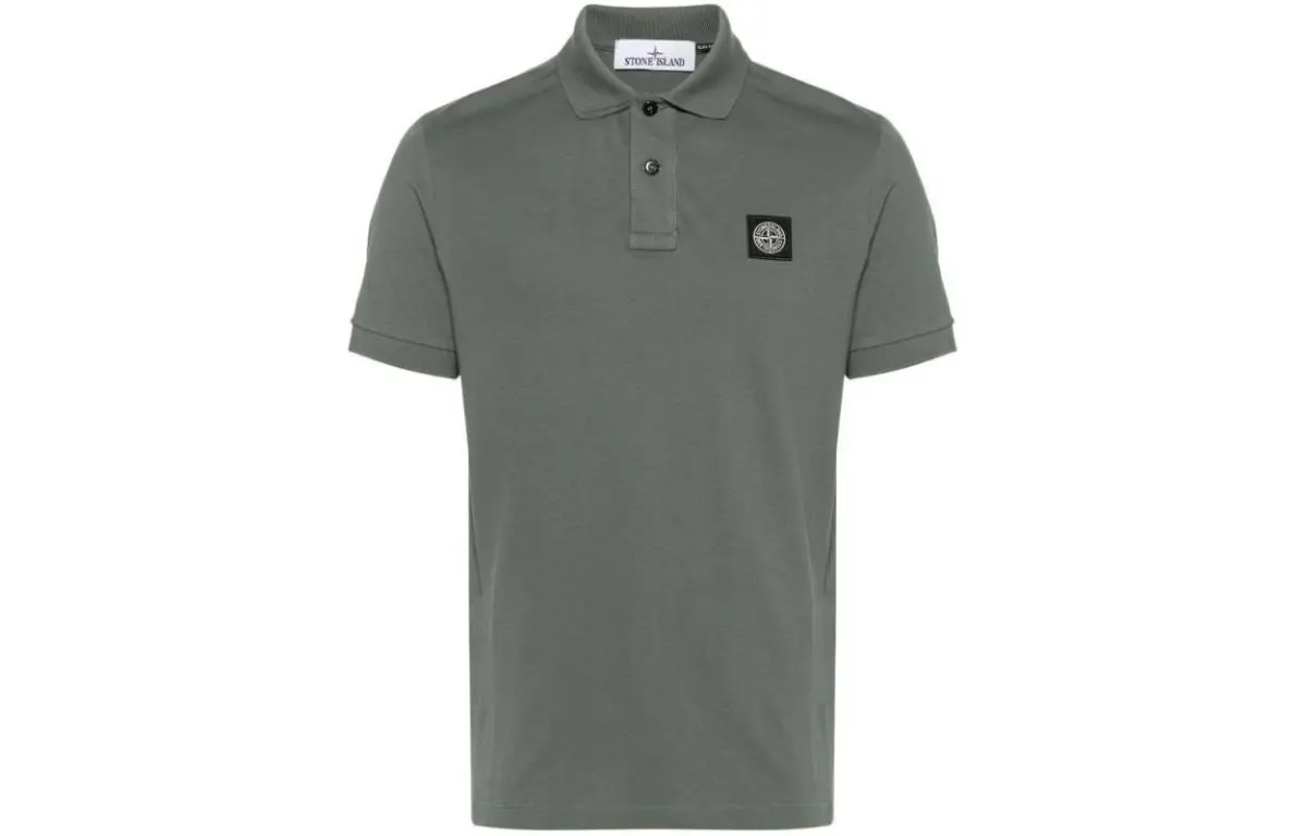 STONE ISLAND Short Sleeve Polo Slimfit