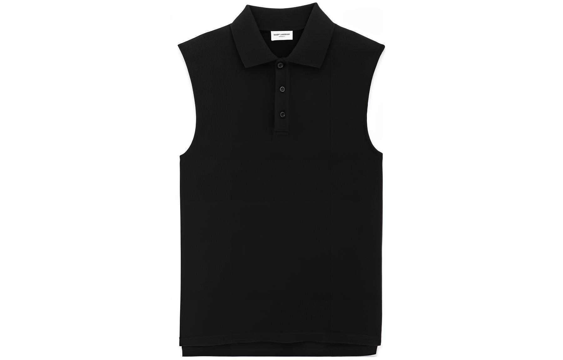 Мужская футболка SAINT SAINT LAURENT (черная)