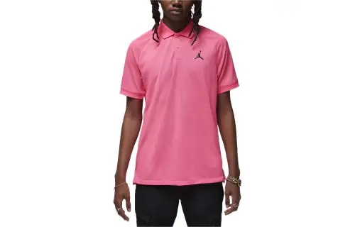 Jordan Dri FIT Sport Polo Shirt Men's Super Pink