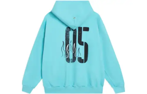 Li Ning Badfive Only Chu Has Talent Sweatshirt Unisex Light Stone Cyan