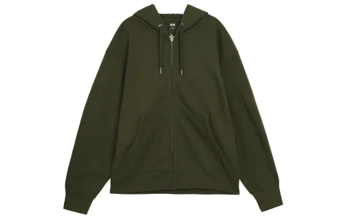 UNIQLO Sweatshirt Men's Dark Olive