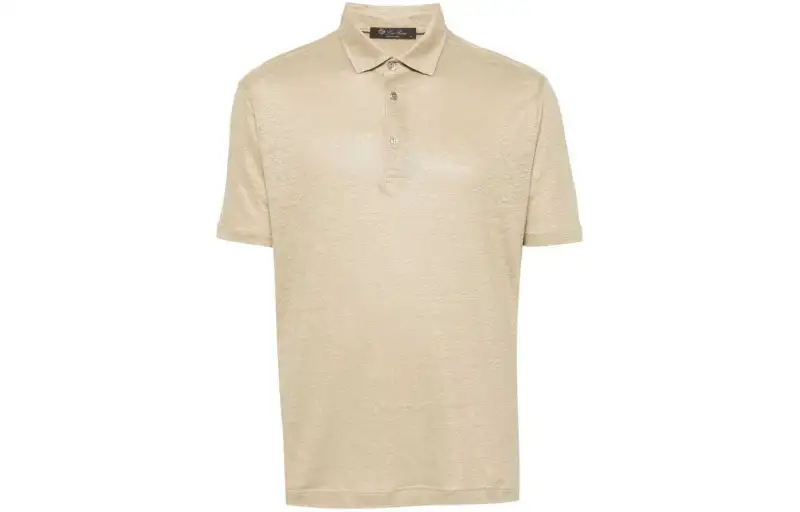Loro Piana SS24 Polo Shirt Men's Beige