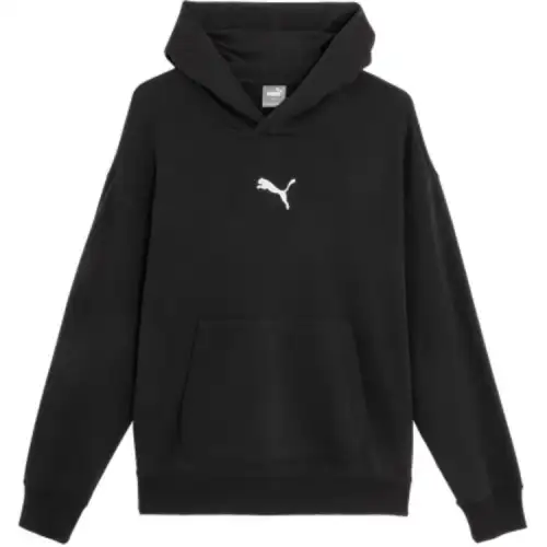 PUMA ESS Sweatshirts Men's Black Hooded Moderate