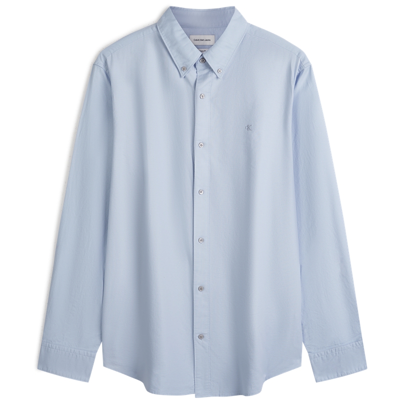Мужская рубашка CALVIN KLEIN Jeans Oxford (синяя)