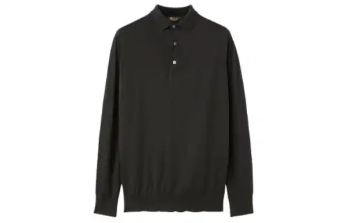 Loro Piana Polo Shirt Men's Black