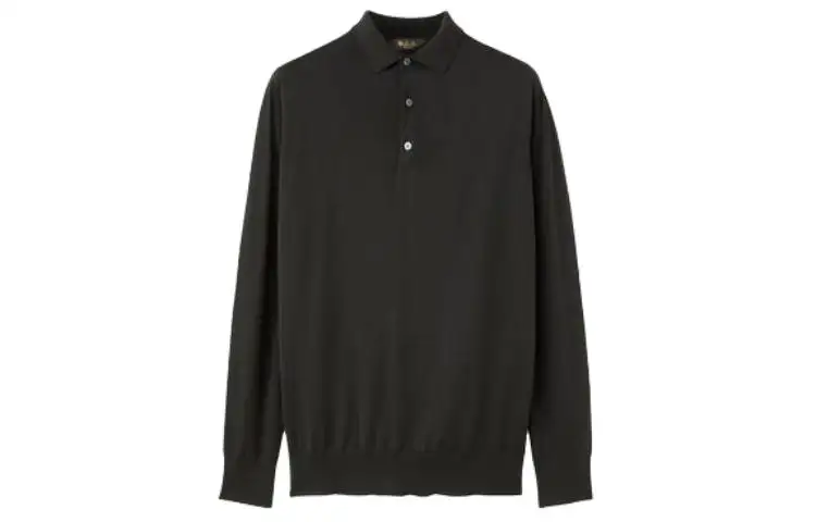 Loro Piana Polo Shirt Men's Black