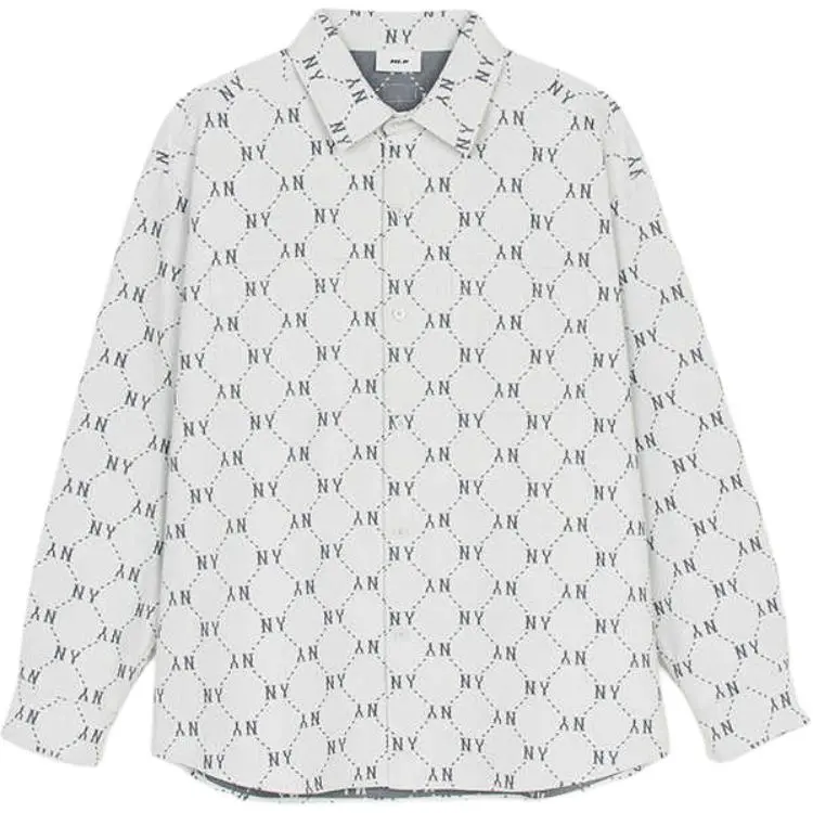 MLB Monogram New York Yankees Shirt Unisex Ivory