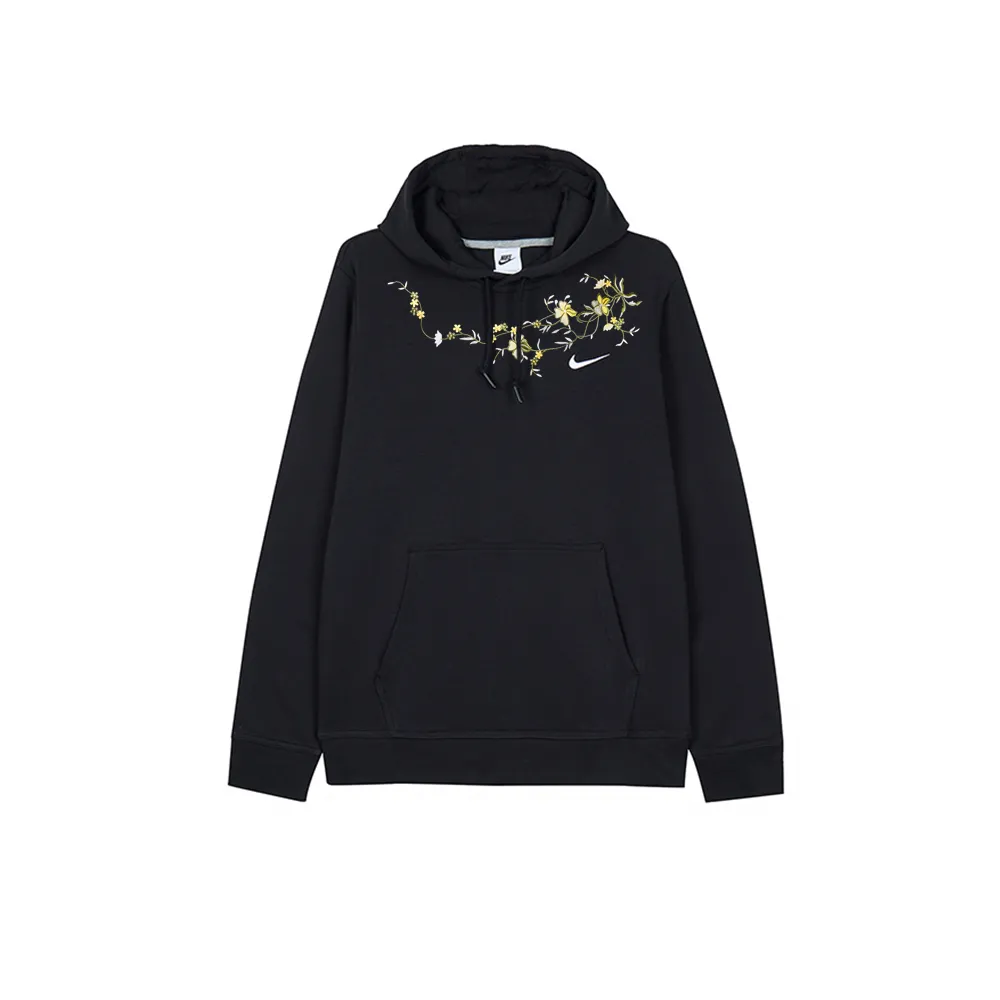Nike Sweatshirts Men's Black Hooded Moderate Regular