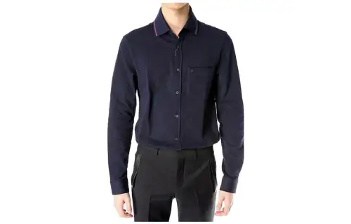 GUCCI SS23 Shirt Men's Dark Blue