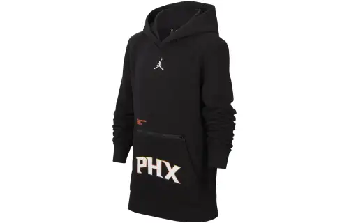 Jordan Phoenix Suns Courtside Statement Edition Big Kids' Jordan Nba Fleece Pullover Hoodie