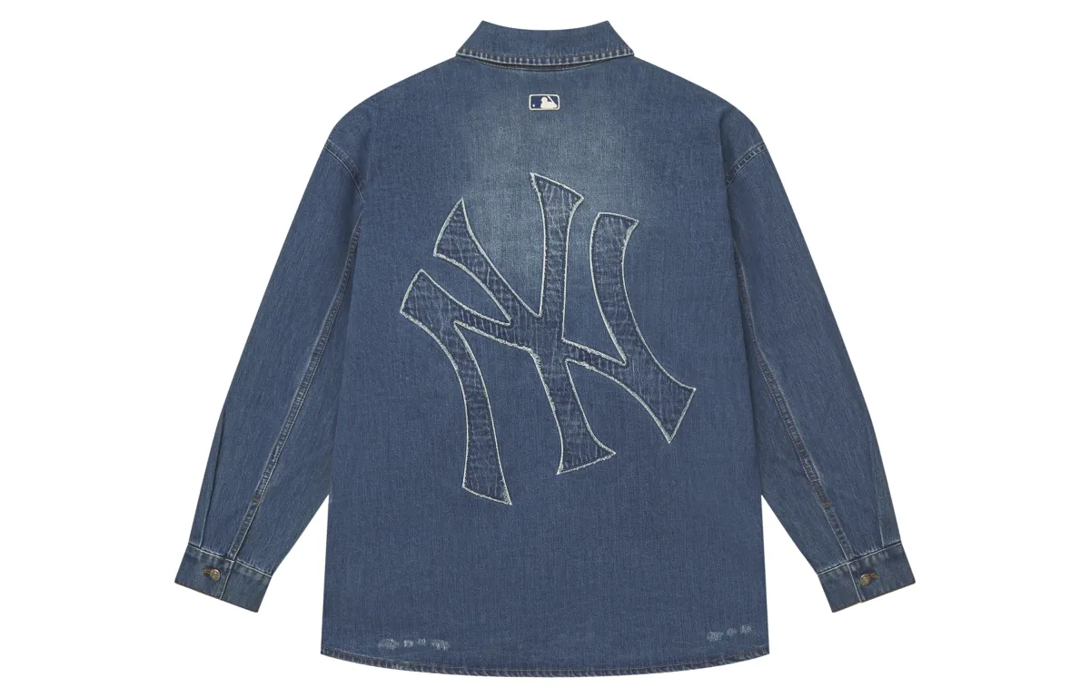 MLB New York Yankees Basic Collection SS25 Shirt Unisex Blue