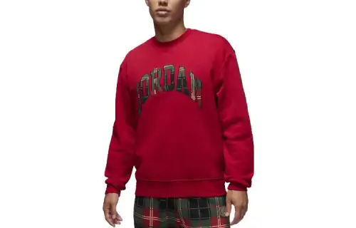 Jordan Essential Holiday Sweatshirt Men's Red