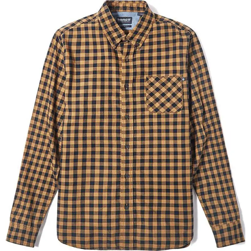 Timberland Shirts Men's Yellow Lapel Moderate Other