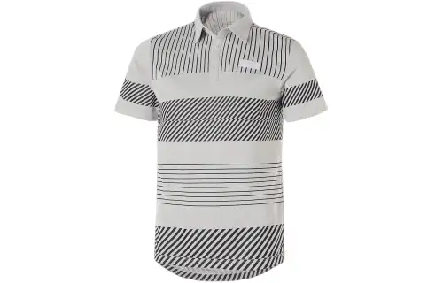 PUMA Polo Shirt Men's Gray White