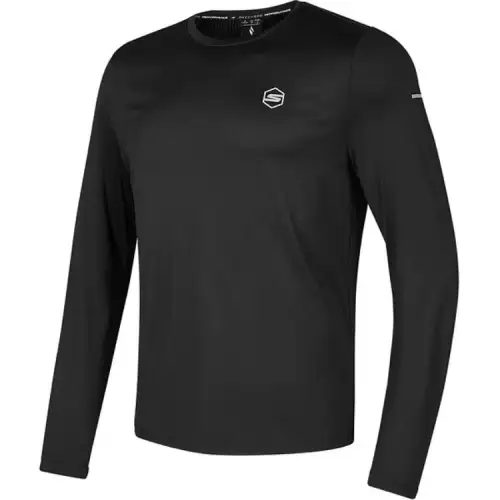 Skechers GO DRI Sweatshirt Men's Carbon Black
