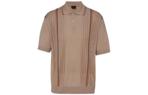 【Previous Season】silk-cotton polo shirt
